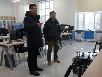 北京大学工学院范瑞峰教授赴卫导团队及公司考察并交流技术服务